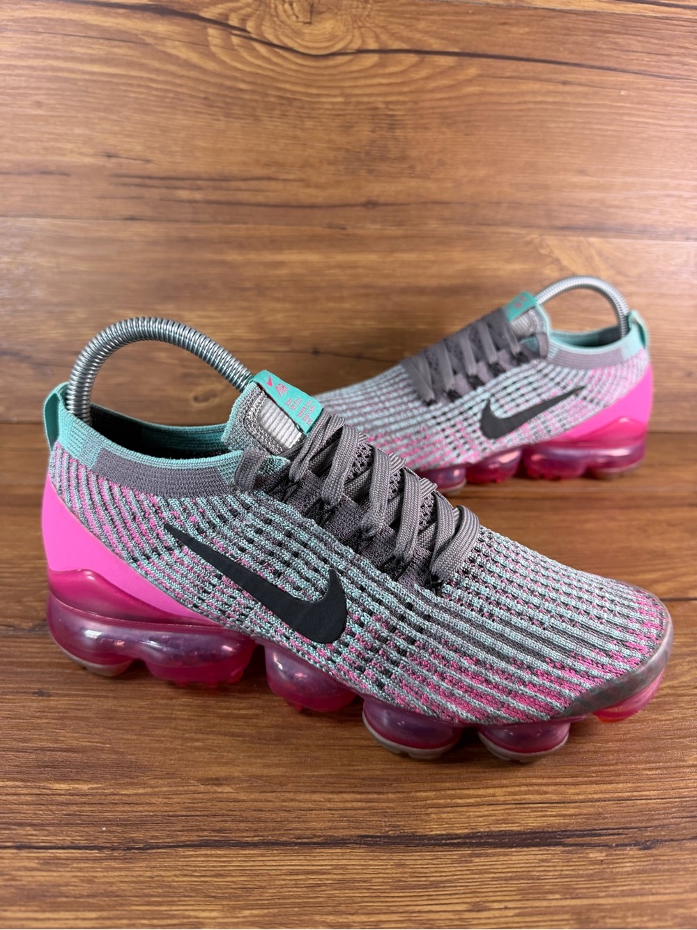 Nike Air Vapormax Flyknit 3 Running Shoes Womens Size 8 Athletic Sneakers